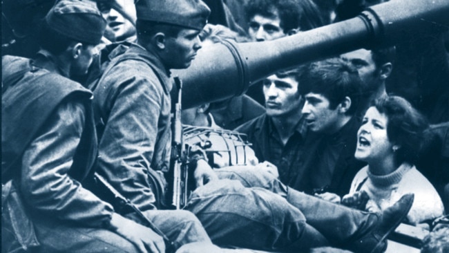 ‘New normal’: Soviet tanks help crush the Prague Spring reforms in Czechoslovakia in 1968.