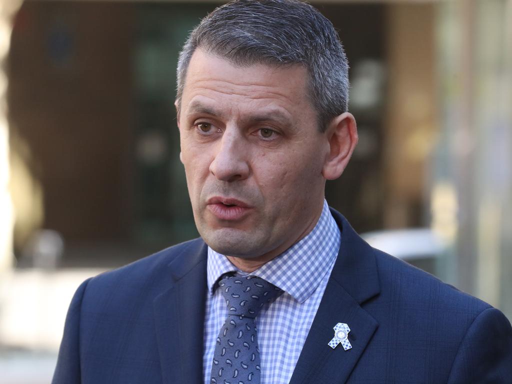 Police Association Victoria secretary Wayne Gatt says the staffing of frontline police stations across the state needs to be made a priority. Picture: NCA NewsWire / David Crosling
