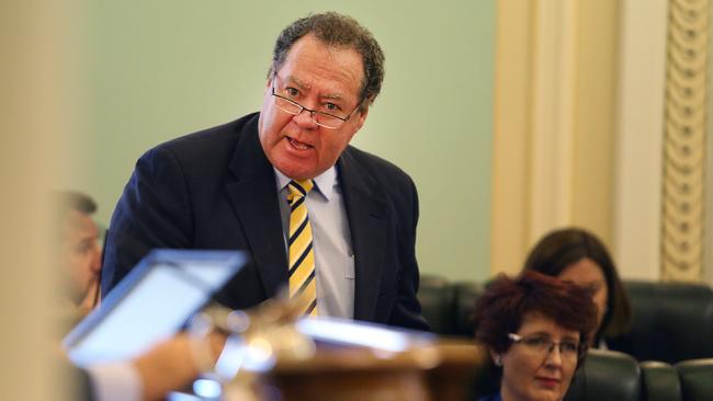 Queensland MP Ray Stevens asked the Premier to make a “captain’s call” to get the Gold Coast on the Olympic organising committee. Pictures: Jack Tran / The Courier Mail