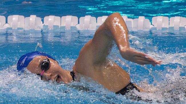 Ariarne Titmus. Picture: Mark RALSTON / AFP