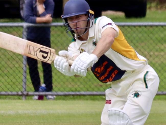 Sam Fowler batting for Dromana. Picture: Supplied