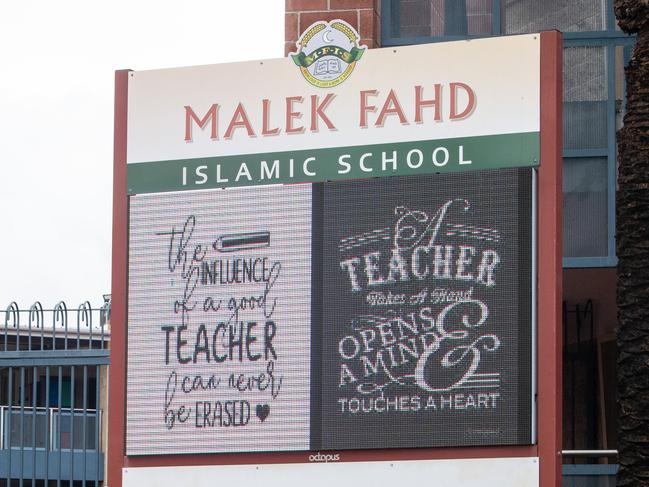 Malek Fahd Islamic School in Greenacre. Picture: James Gourley