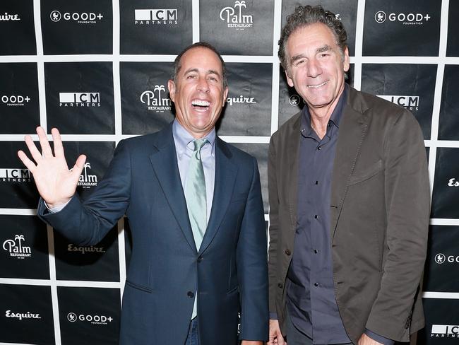 Michael Richards last reunited with Jerry Seinfeld at this event in 2016. Picture: Rich Polk/Getty