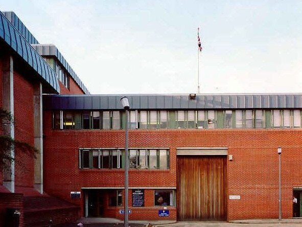 Holloway Women's Prison in London.