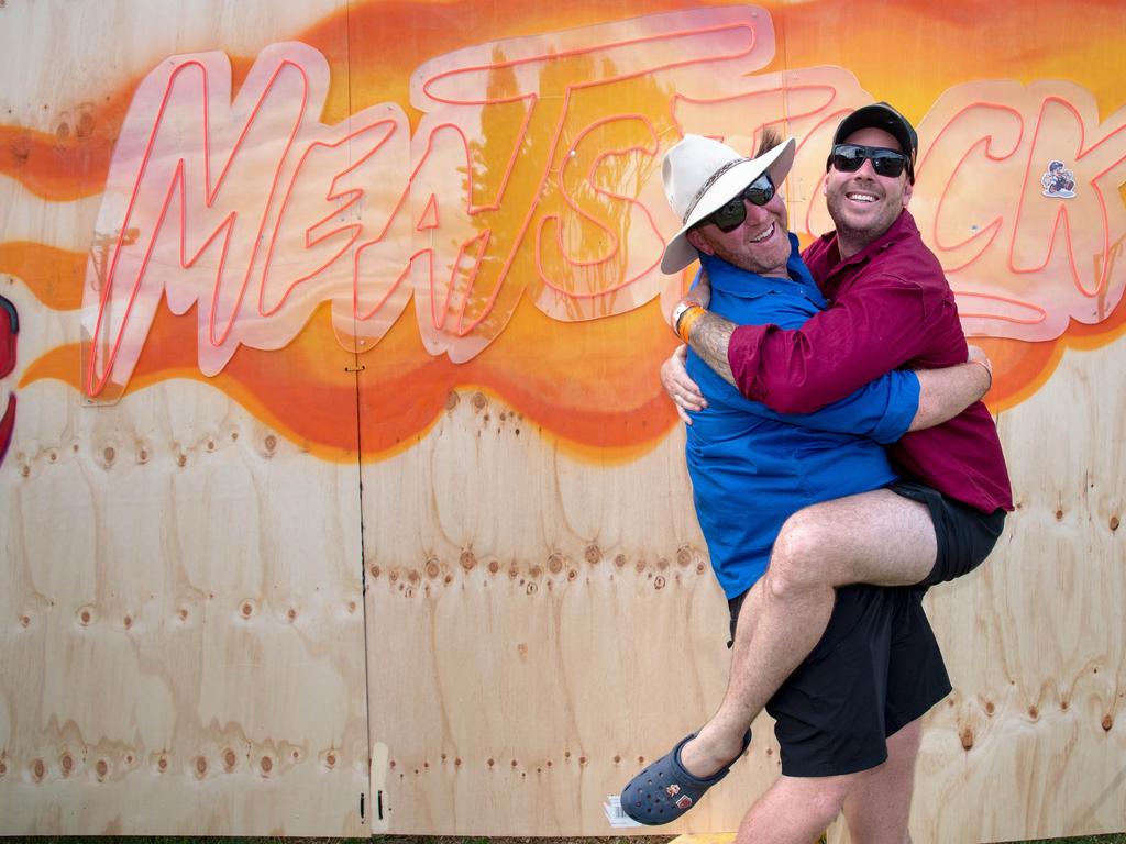 Daniel Tallon and Sean Rossely at Meatstock - Music, Barbecue and Camping Festival at Toowoomba Showgrounds.Friday March 8, 2024 Picture: Bev Lacey