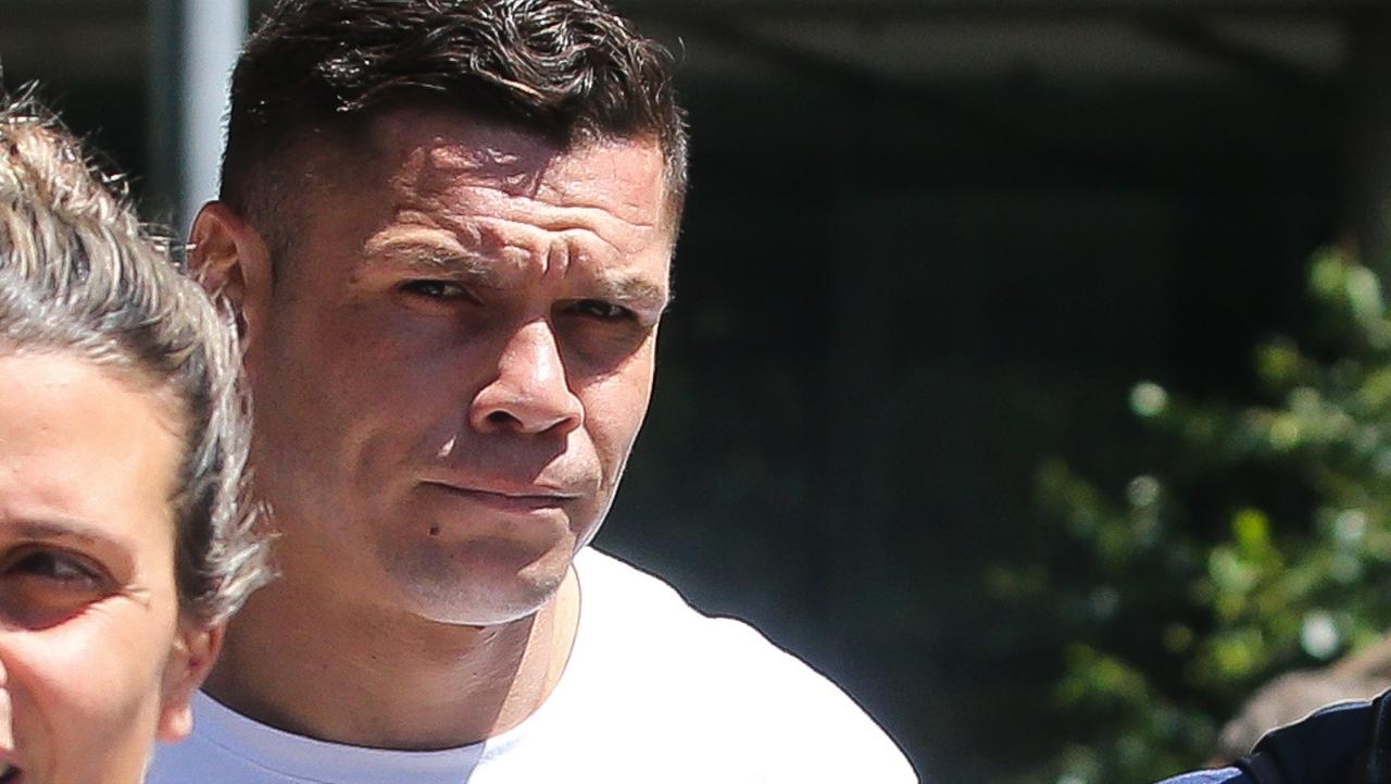 Former NRL player arrested at court