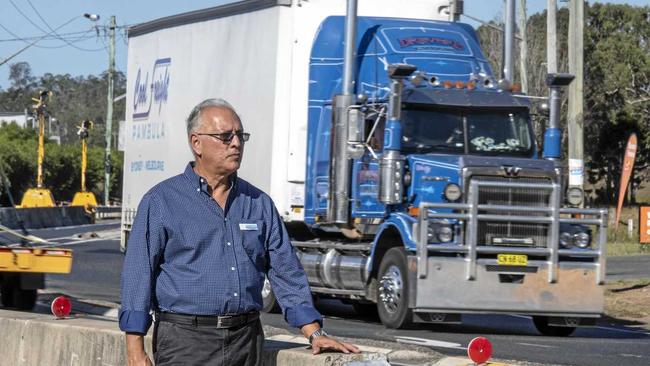 BOLD VISION: Vice President of Grafton Chamber of Commerce Phil Belletty is talking about the possibility of making Grafton a centre of freight transport. Picture: Adam Hourigan