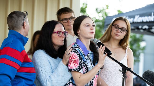 Pheobe’s sister Kaylea Bishop said Pheobe saw the good in everyone. Picture: Paul Beutel