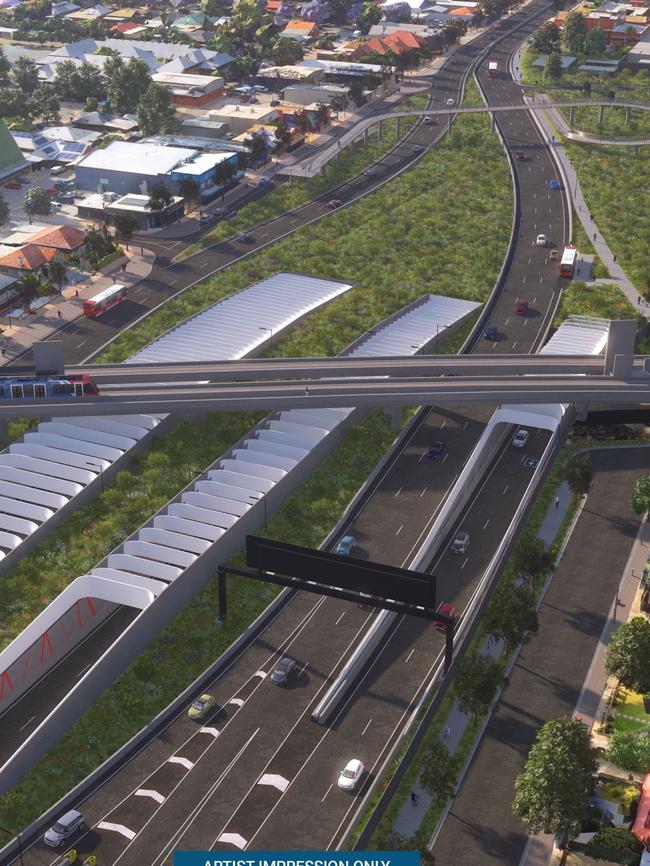 North South Corridor plan near Glandore. Picture: Supplied