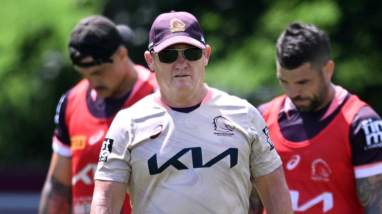 Kevin Walters is feeling the pressure heading into 2023 season. Picture: NCA NewsWire / Dan Peled