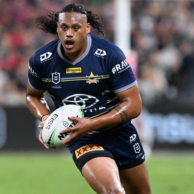 Luciano Leilua. (Photo by Bradley Kanaris/Getty Images)