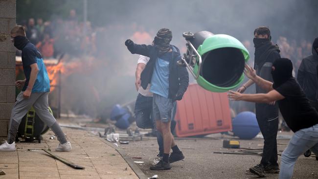 The UK Prime Minister has warned those involved will ‘regret’ it. Picture: Christopher Furlong/Getty Images