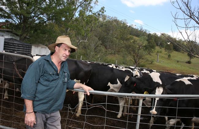 Country Valley Dairy farm owner John Fairley in brighter conditions in 2016.