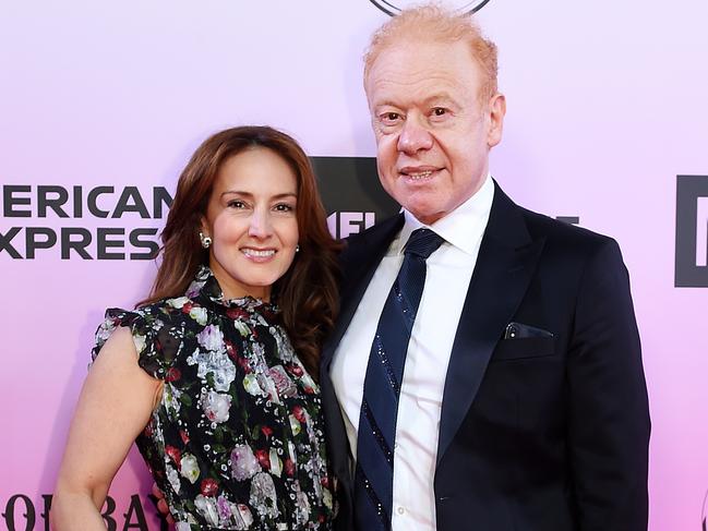 Pratt and Claudine Revere at the 2019 NGV Gala. Picture: Josie Hayden