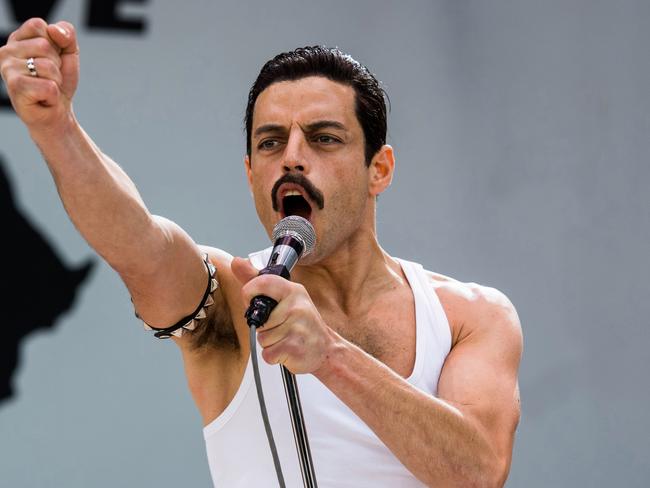 The couple met on-set of the film, in which Malek won an Oscar for his portrayal of Freddie Mercury. Picture: Alex Bailey