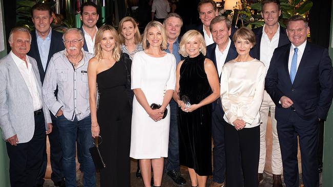 60 Minutes reporters past and present celebrate 40 years of the current affairs program. Picture: Stuart Bryce