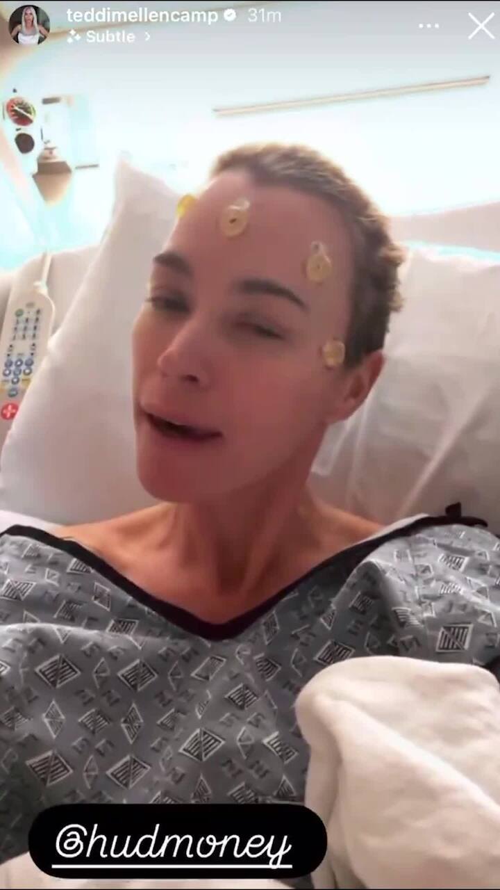 Real Housewives star shaves head after horror health discovery