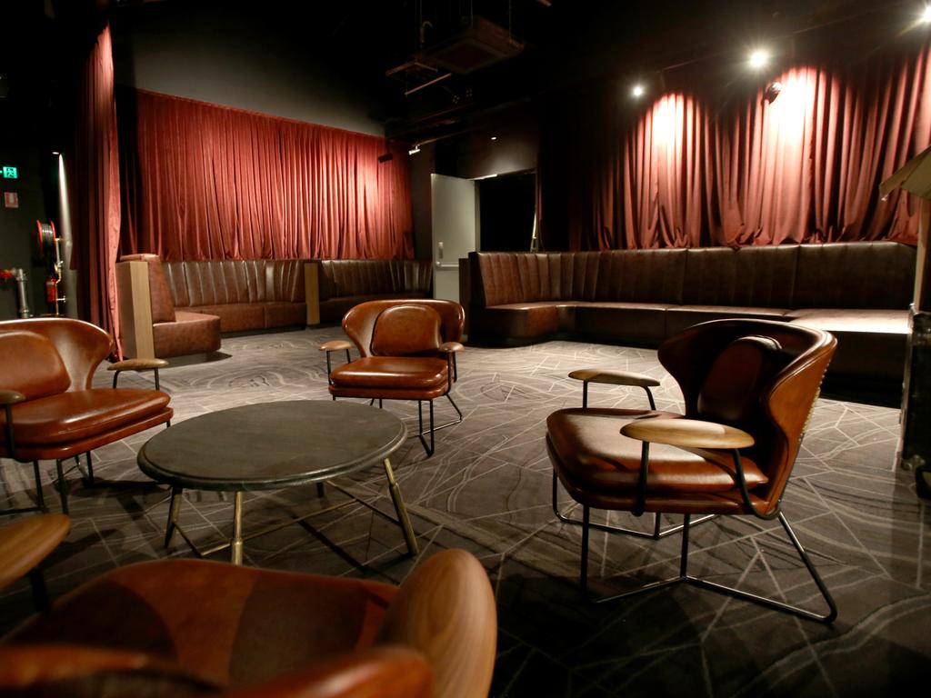 lounge area in The Fortitude Music Hall, Fortitude Valley. Picture: Steve Pohlner/AAP