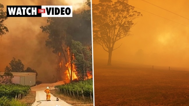 The Cudlee Creek bushfire