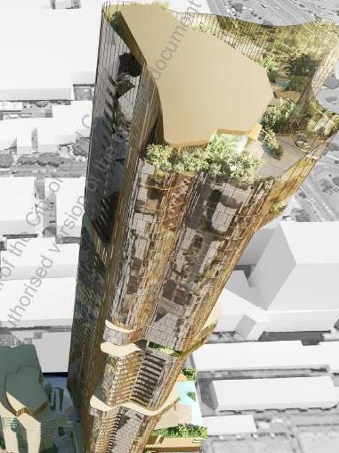 Artist impression of The Au, a high-rise project planned for Southport's Park Lane by ASF Consortium.