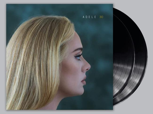 Adele’s new album, 30. Picture: Supplied