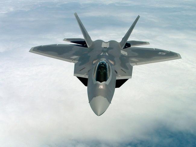 A U.S. Air Force F-22 Raptor. Picture: Supplied