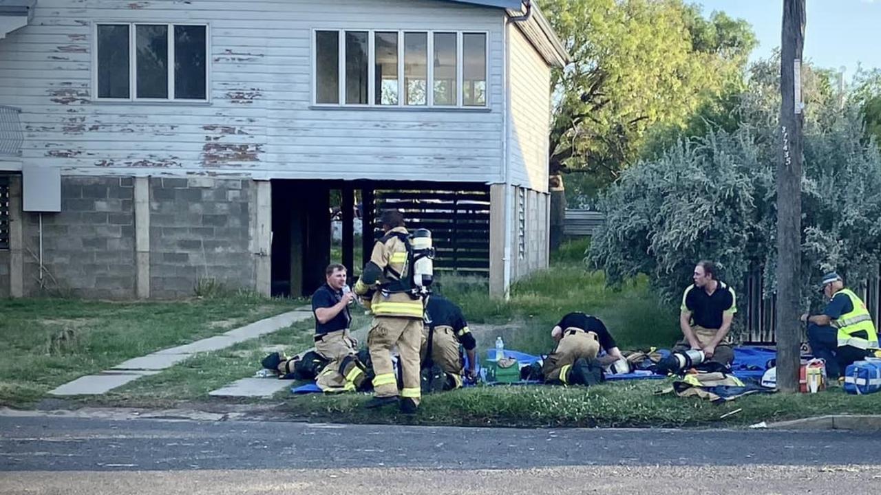 A Roma family is reeling after their Chrystal St Home was destroyed by fire on November 14. Photo supplied: Sally Douglas.