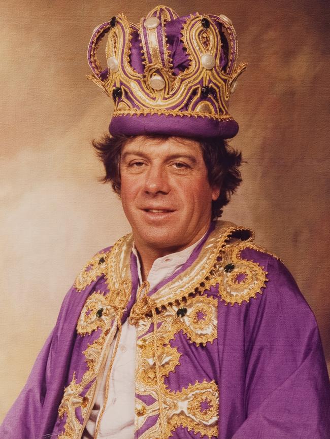 Portrait of 1985 King of Moomba Ian “Molly” Meldrum.