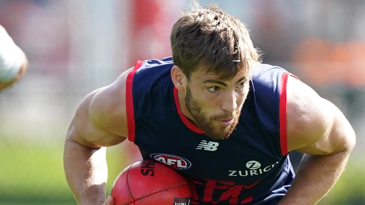 Jack Viney topscored in Melbourne’s loss to West Coast with a monster 186.