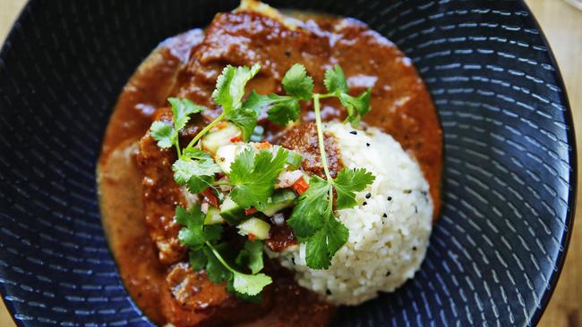 Heatwave: the thai red fish curry. Picture: Braden Fastier