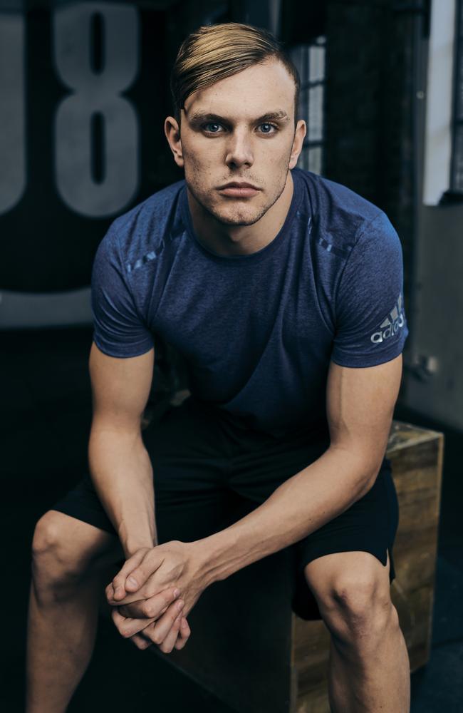 Kyle Chalmers during the Australian Olympic Games Official Uniform Launch. Photo: Brett Hemmings/Getty Images for Adidas