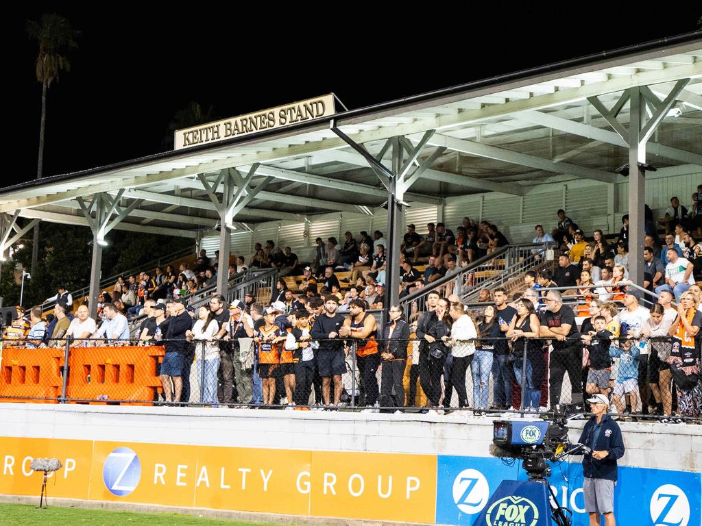 The Keith Barnes Stand at Leichhardt Oval. Photo: Tom Parrish