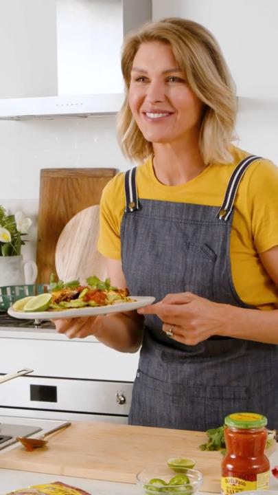 Egg and feta tostadas