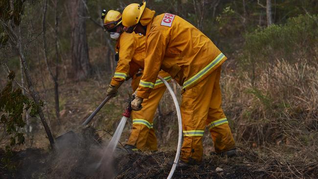 Opposition emergency services spokesman Brad Battin said volunteers were ‘being treated like second class citizens’ by Labor. Picture: Getty Images