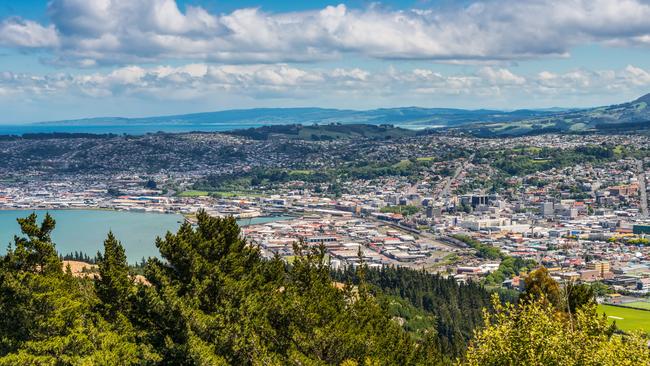 The New Zealand city of Dunedin.