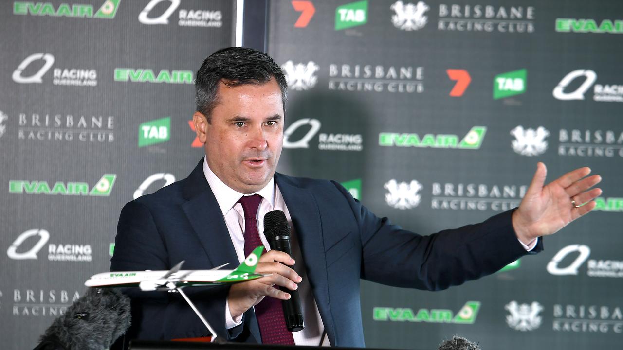 Brisbane Racing Club chief executive Tony Partridge. Picture: AAP image — John Gass