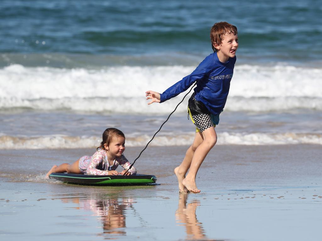 Spencer Kelleher-Grant and Ashton West. Photograph : Jason O’Brien