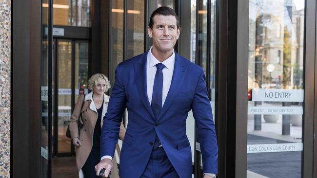 The court heard Mr Roberts-Smith will not participate in the costs dispute. Picture: NCA NewsWire / David Swift