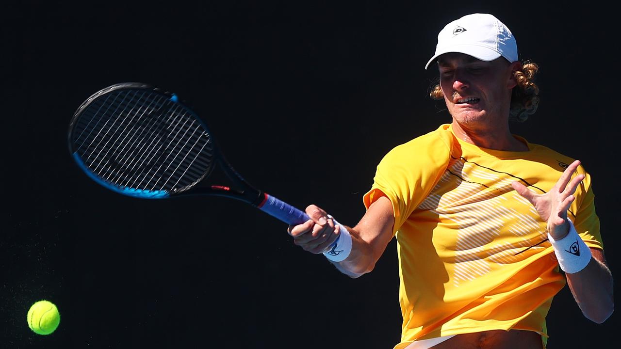 Max Purcell had a strong finish to last season, including upsetting Gael Monfils and Felix Auger-Aliassime. Picture: Getty Images