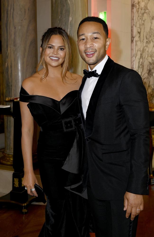 Teigen’s husband John Legend has publicly expressed his support for her. Picture: Getty