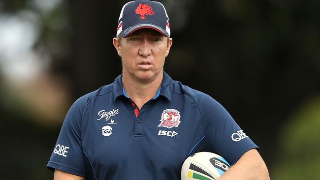 Roosters coach Trent Robinson will be under pressure to deliver.