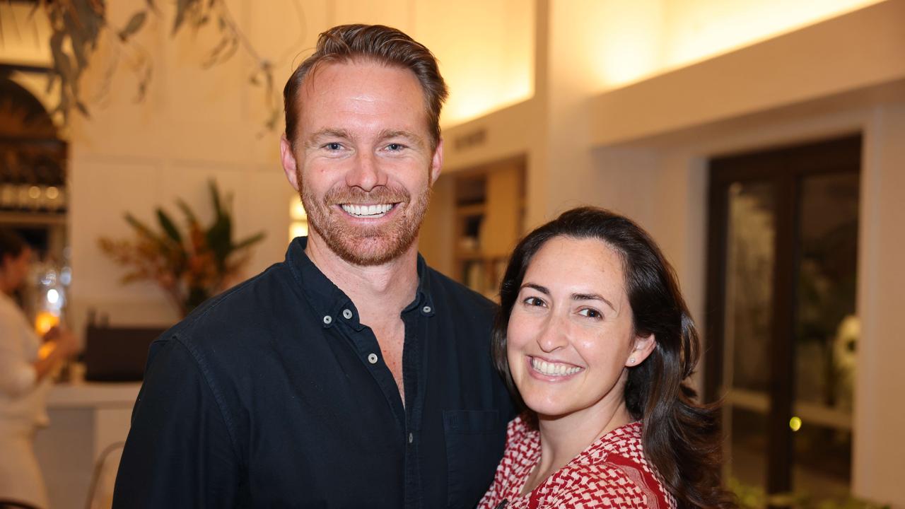 Rob Burton and Lindsay Kallis at The Tamborine Boutique Hotel Launch at Mount Tamborine for Gold Coast at Large. Picture, Portia Large.