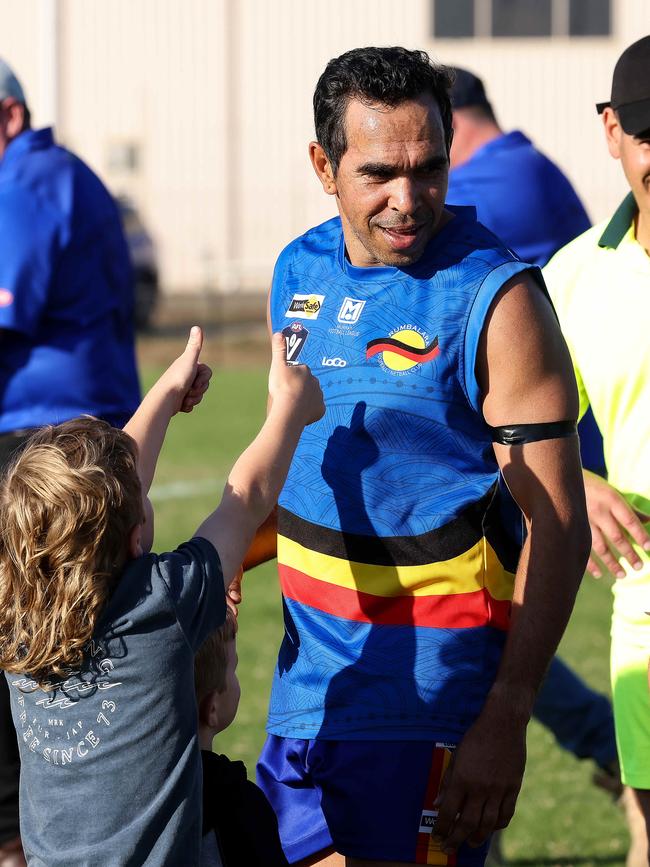 Former AFL star Eddie Betts. Picture: Ian Currie