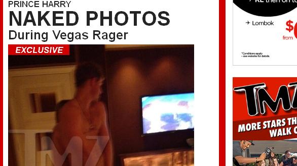 Naked photos of Prince Harry in Las Vegas were leaked in 2012.