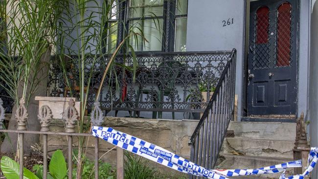 The Redfern boarding house where the men were killed. Picture: Monique Harmer