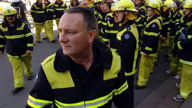 There have been growing concerns about the tactics of the United Firefighters Union and its secretary Peter Marshall.