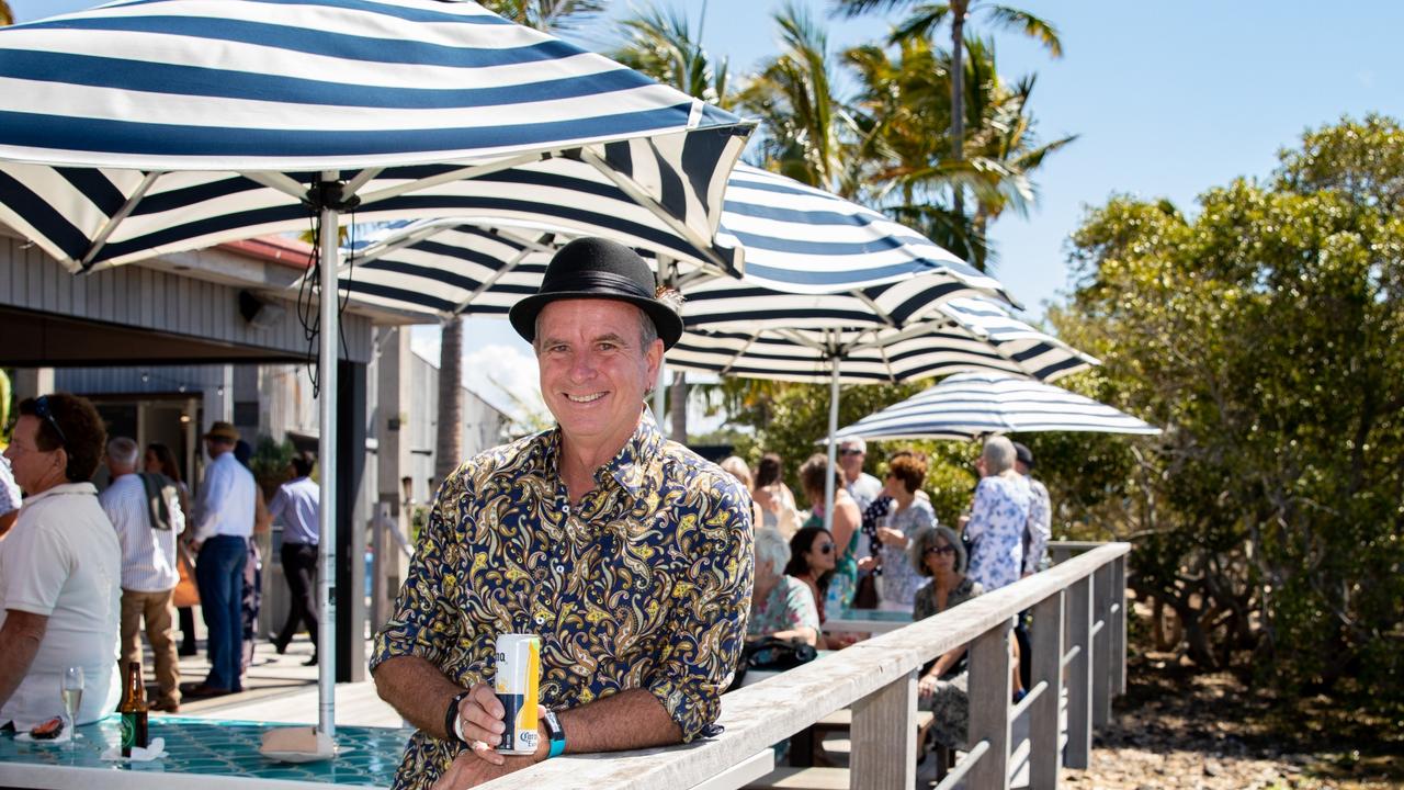 Garry Rooke from Pottsville at Sandstone Point Hotel’s Jetty Lunch. Picture: Dominika Lis.