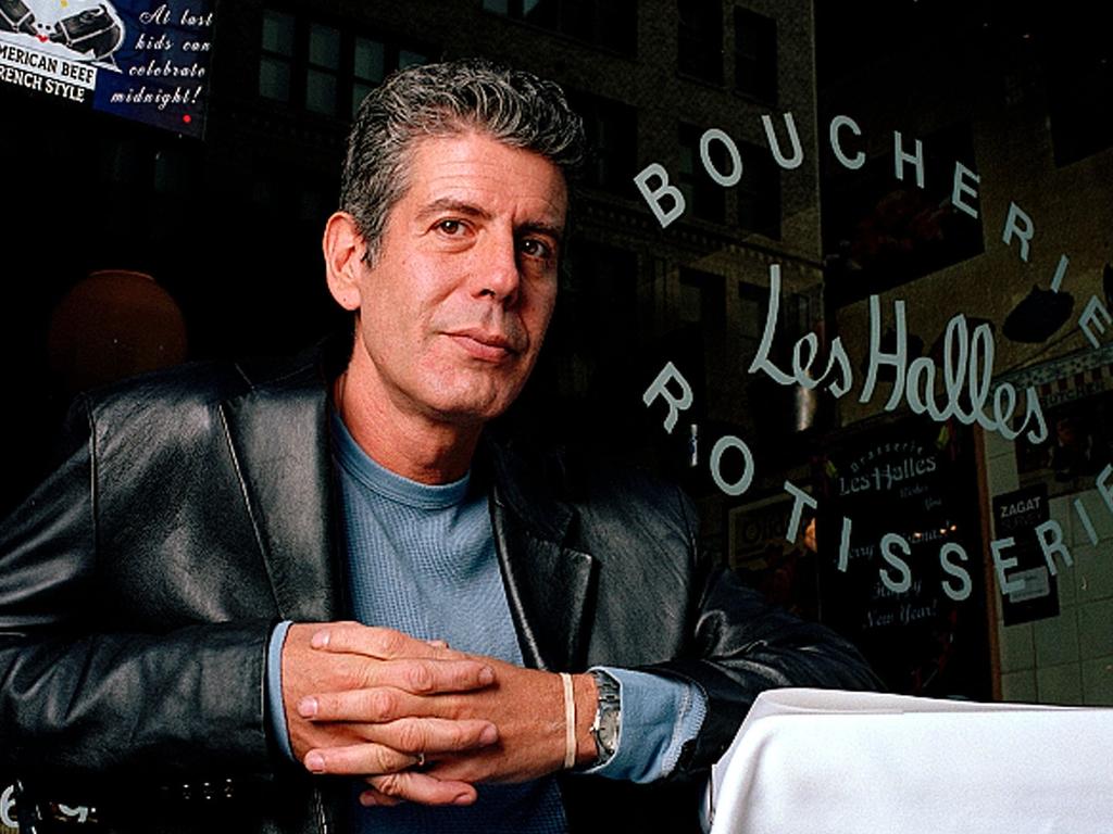 The late chef and internationally acclaimed author, Anthony Bourdain. Picture: Jim Cooper