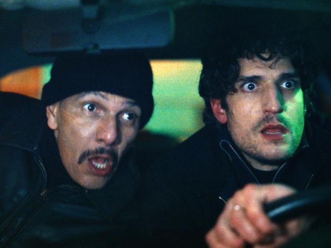 Roschdy Zem and Louis Garrel in The Innocent (L'Innocent). French Film Festival 2023