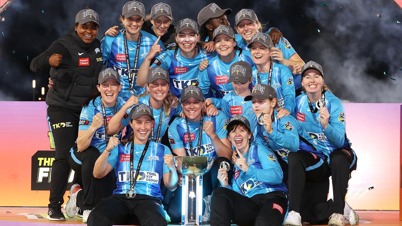 The Adelaide Strikers won last year’s WBBL. Photo by Mark Kolbe/Getty Images